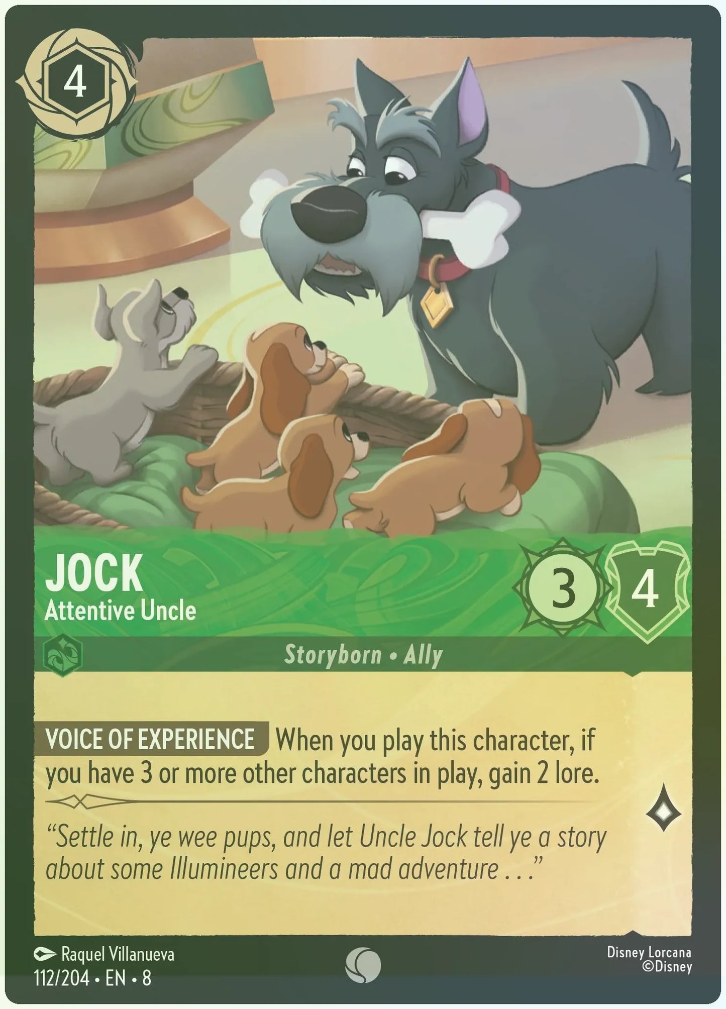 Jock - Attentive Uncle Foil