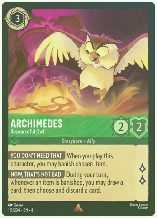 Archimedes - Resourceful Owl Foil