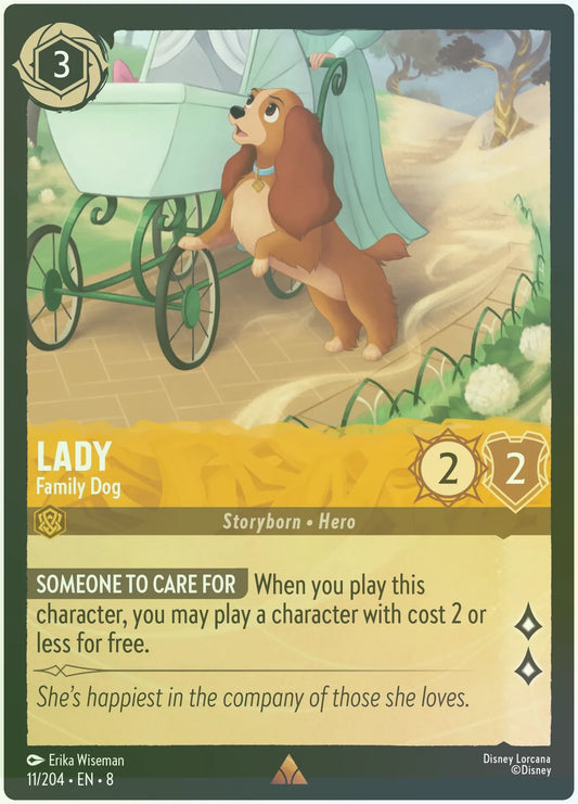 Lady - Family Dog Foil
