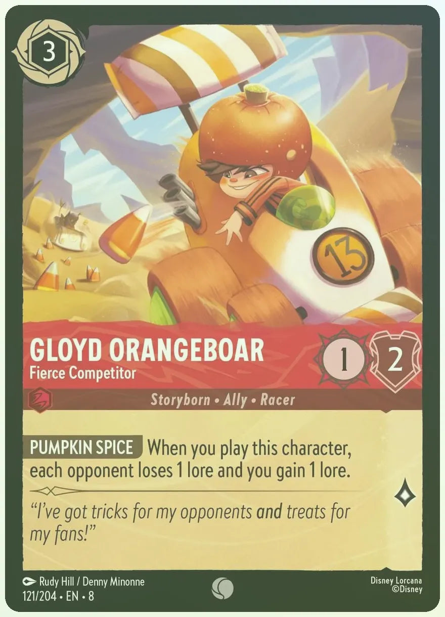 Gloyd Orangeboar - Fierce Competitor Foil