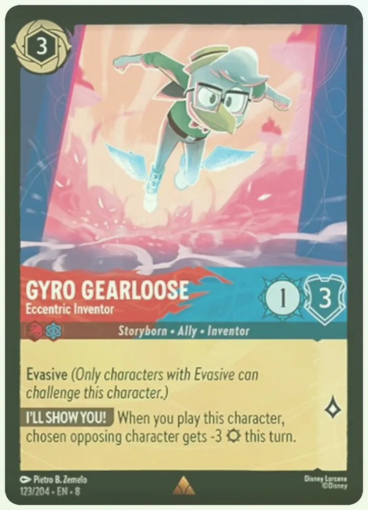 Gyro Gearloose - Eccentric Inventor Foil