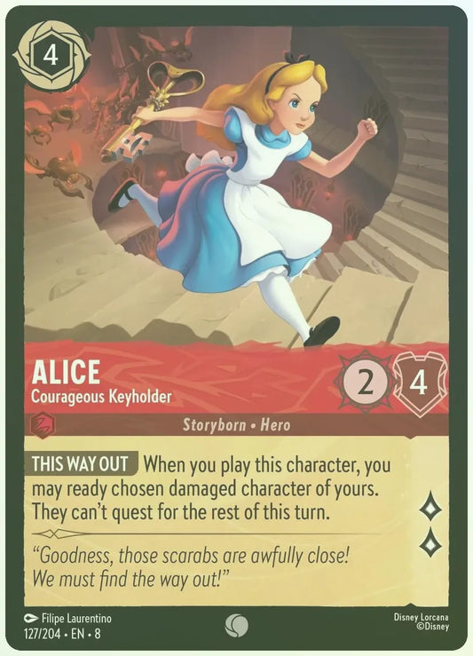 Alice - Courageous Keyholder Foil