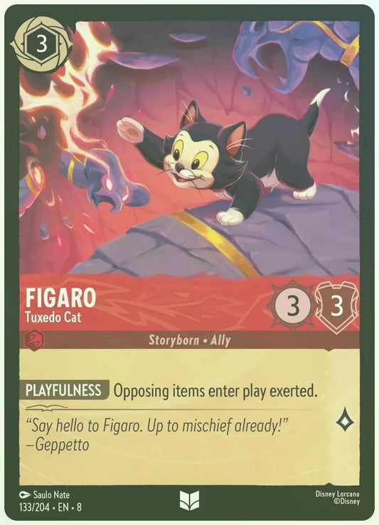 Figaro - Tuxedo Cat Foil