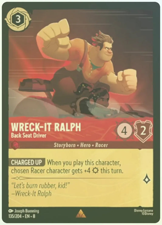 Wreck-It Ralph - Back Seat Driver Foil