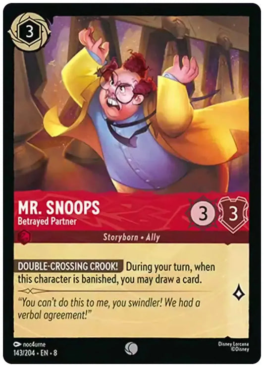 Mr. Snoops - Betrayed Partner