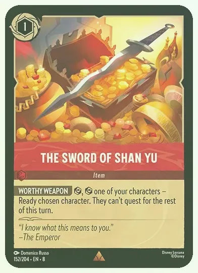 The Sword of Shan Yu Foil