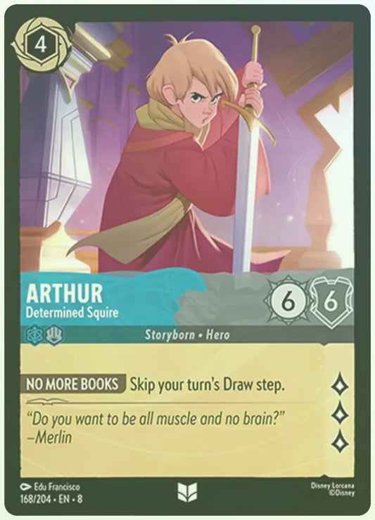 Arthur - Determined Squire Foil