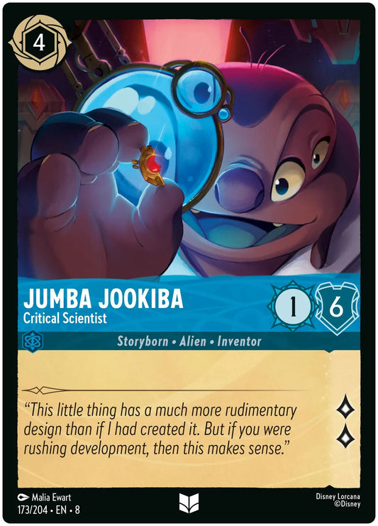 Jumba Jookiba - Critical Scientist