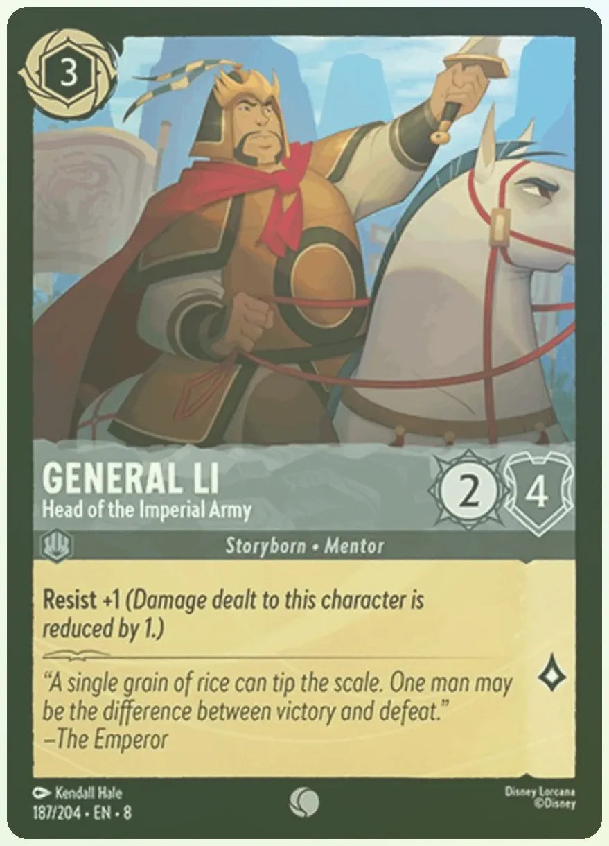 General Li - Head of the Imperial Army Foil
