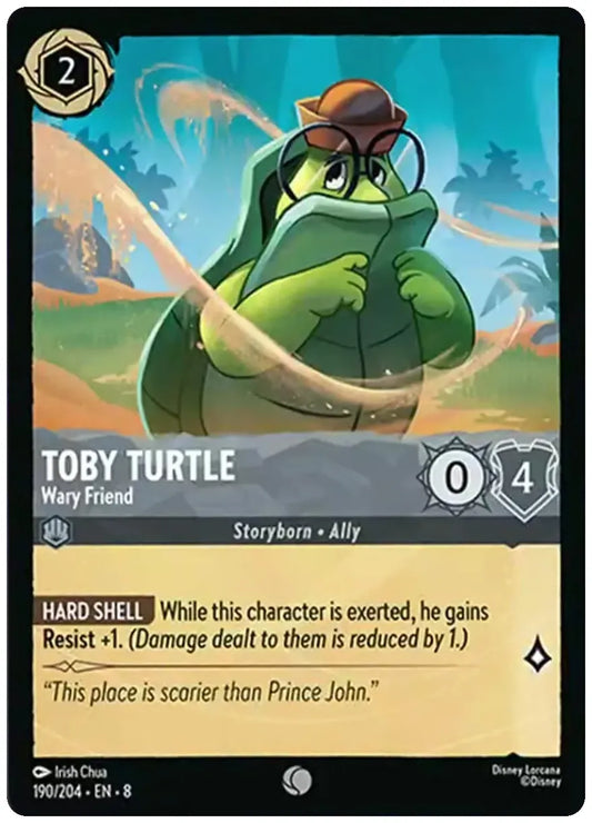Toby Turtle - Wary Friend