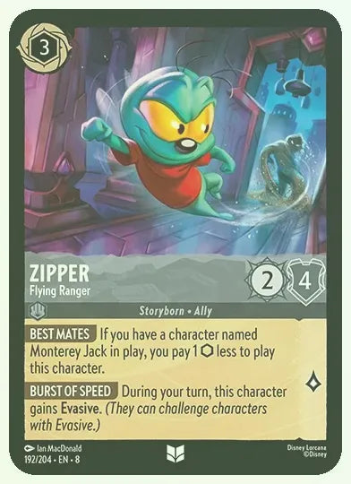 Zipper - Flying Ranger Foil