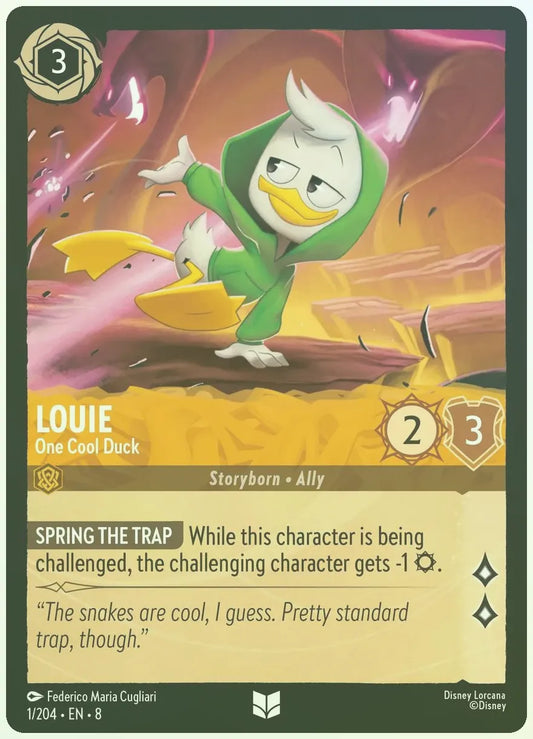 Louie - One Cool Duck Foil