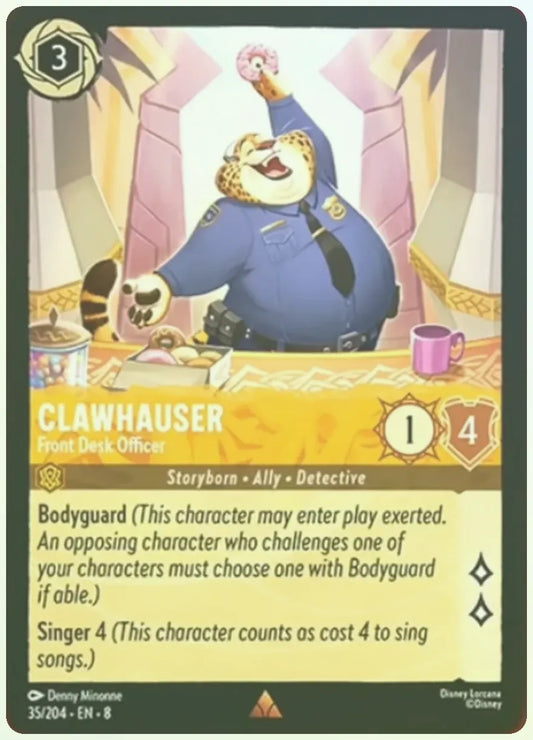 Clawhauser - Front Desk Officer Foil
