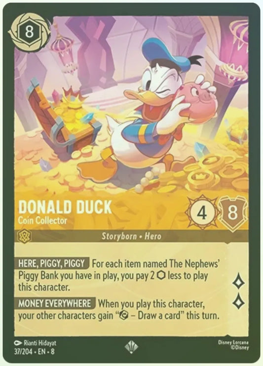 Donald Duck - Coin Collector Foil