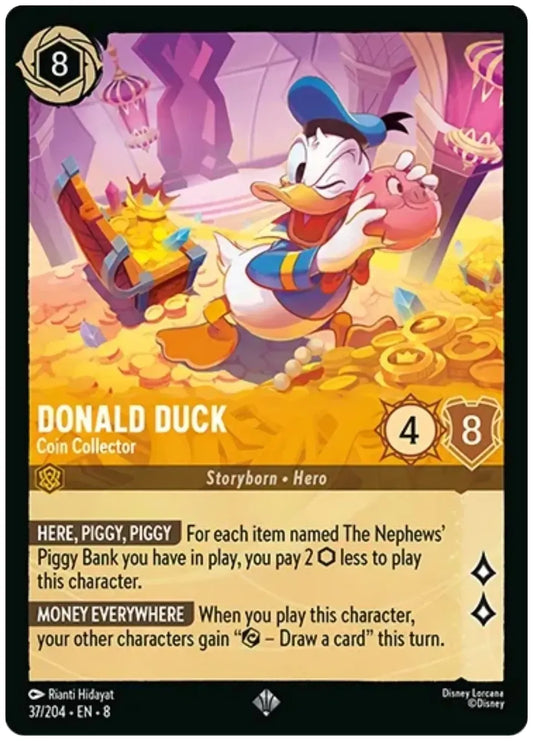 Donald Duck - Coin Collector