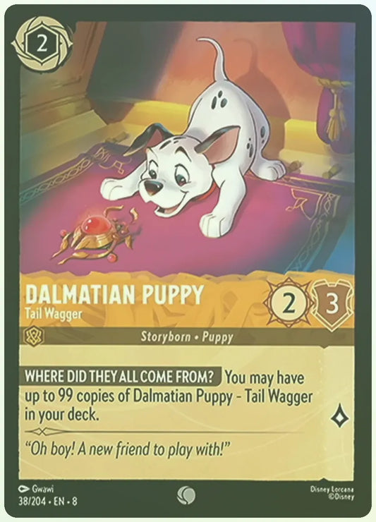 Dalmatian Puppy - Tail Wagger Foil