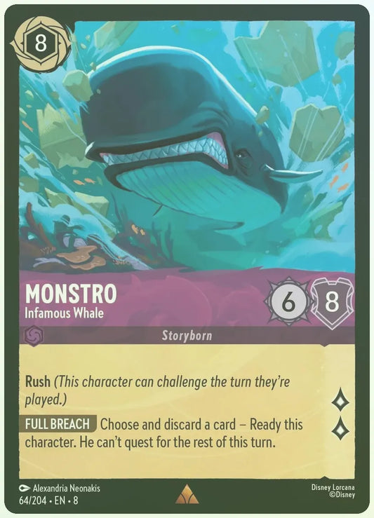 Monstro - Infamous Whale Foil