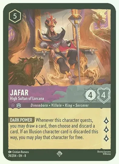 Jafar - High Sultan of Lorcana Foil
