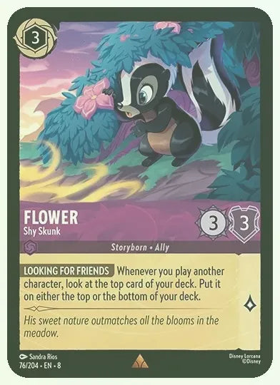 Flower - Shy Skunk Foil