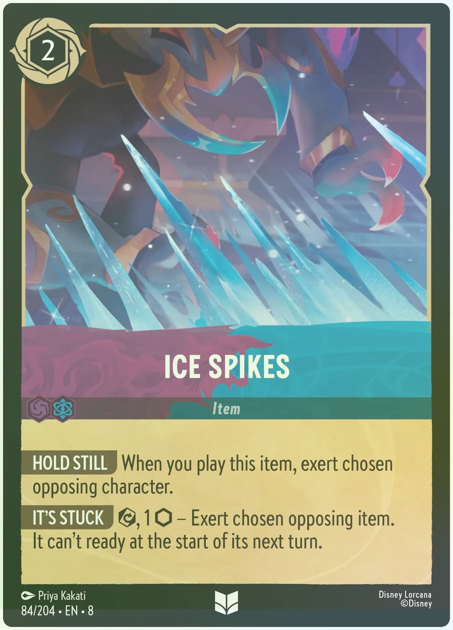 Ice Spikes Foil