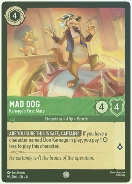 Mad Dog - Karnage's First Mate Foil