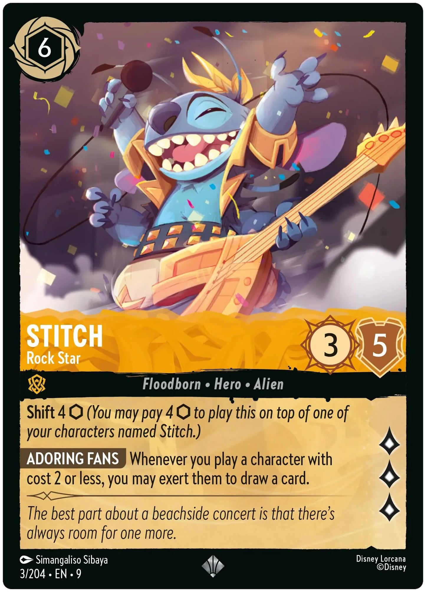 Stitch - Rock Star