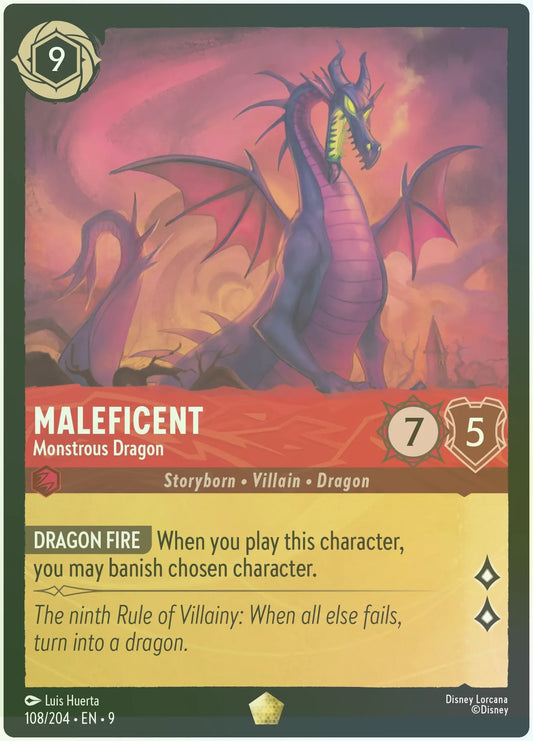 Maleficent - Monstrous Dragon Foil