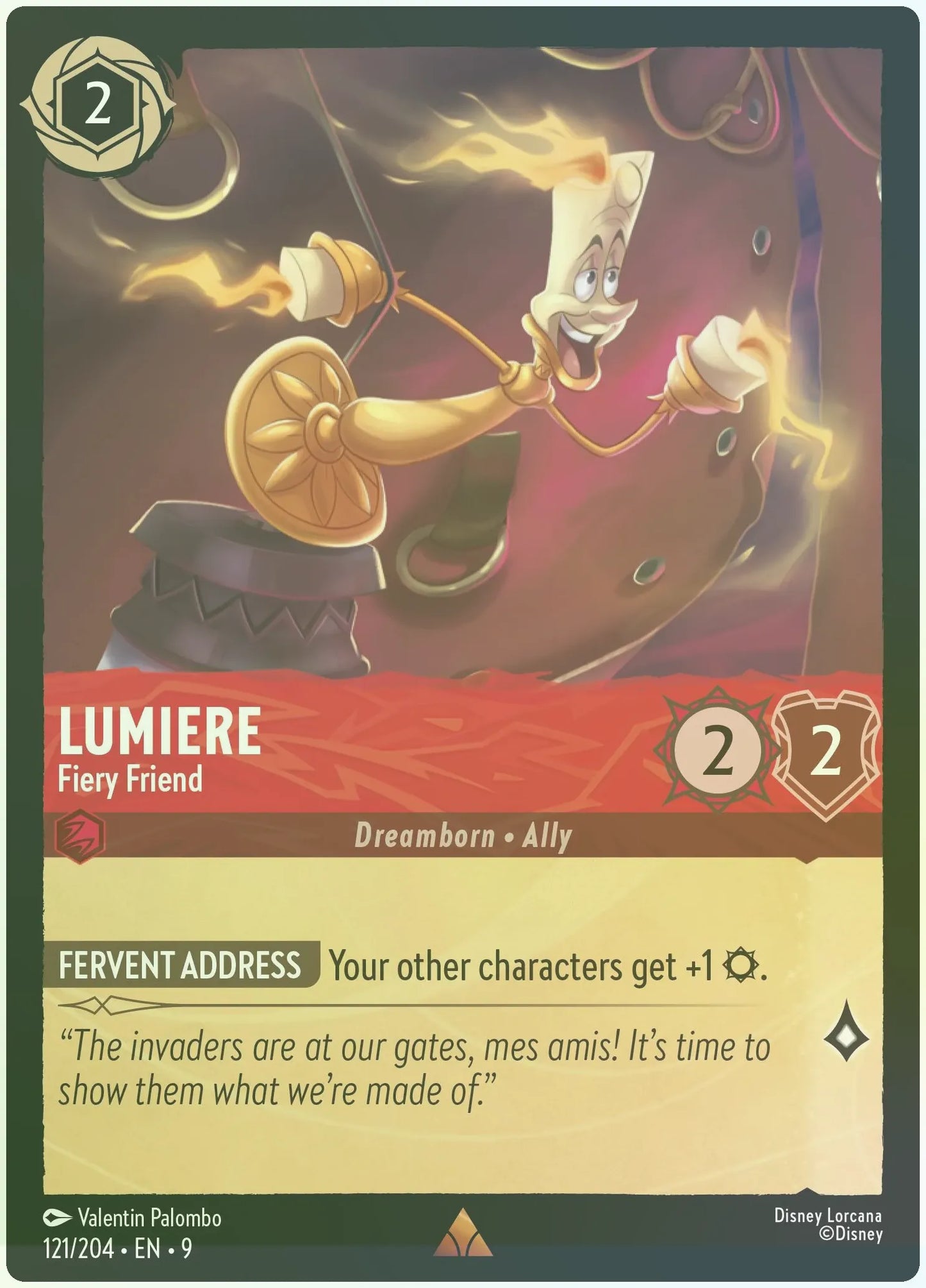 Lumiere - Fiery Friend Foil