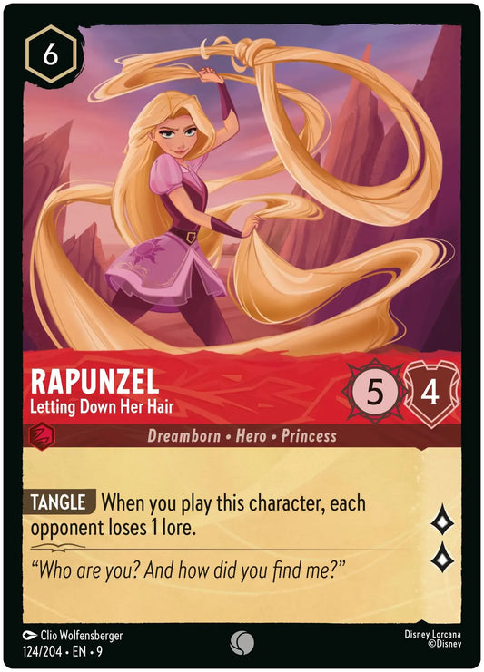 Rapunzel - Letting Down Her Hair