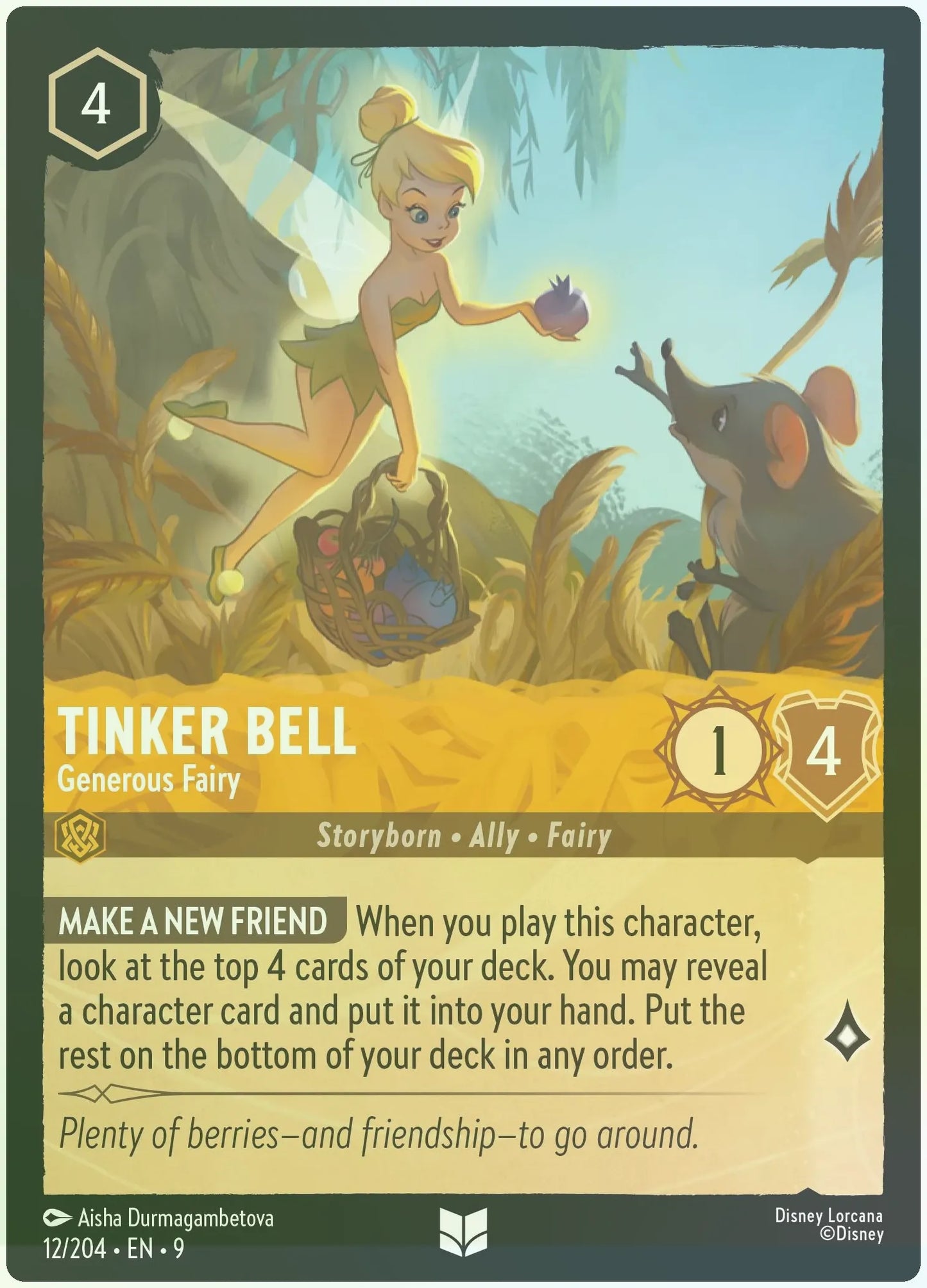 Tinker Bell - Generous Fairy Foil
