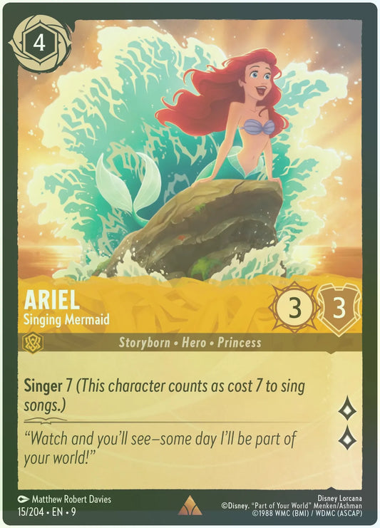 Ariel - Singing Mermaid Foil