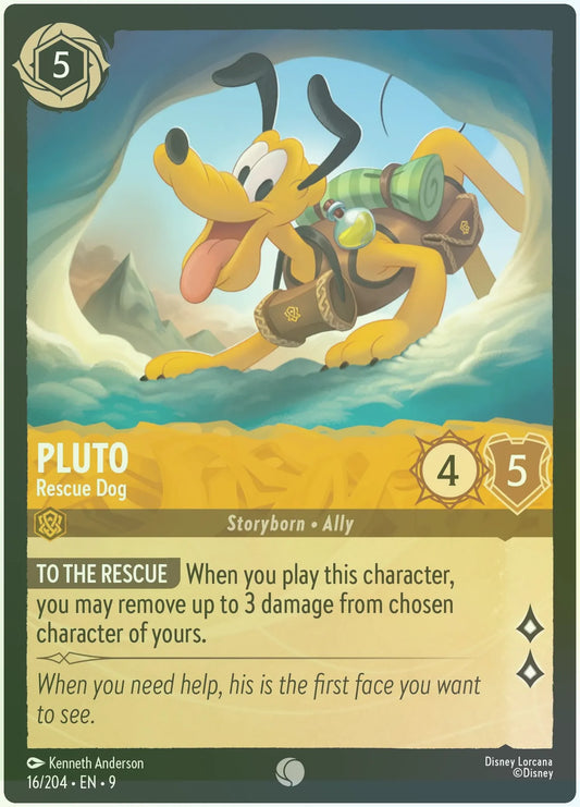 Pluto - Rescue Dog Foil
