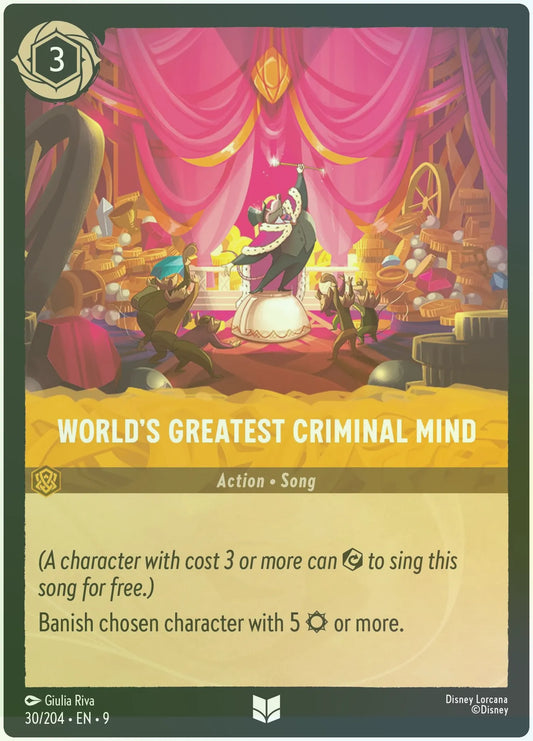 World's Greatest Criminal Mind Foil