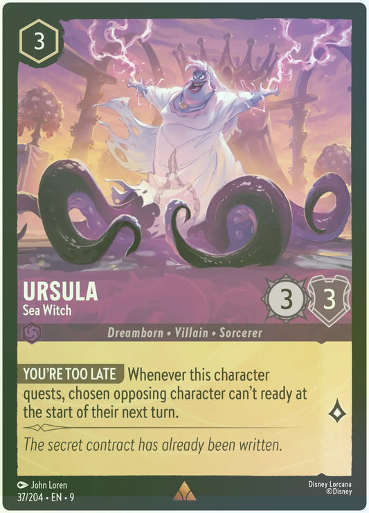 Ursula - Sea Witch Foil