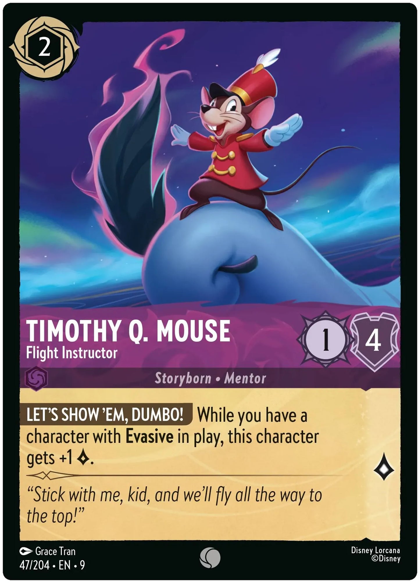 Timothy Q. Mouse - Flight Instructor