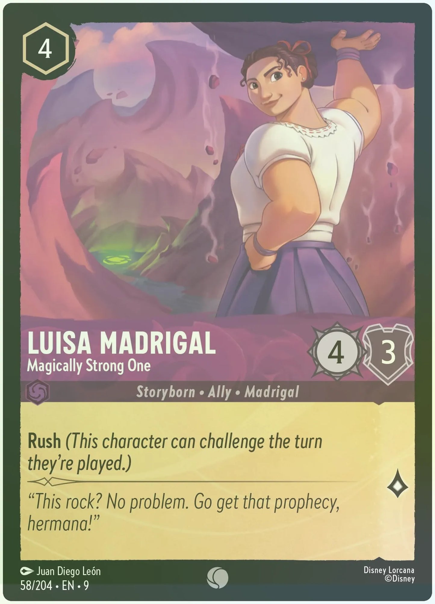 Luisa Madrigal - Magically Strong One Foil