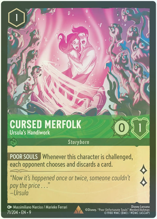 Cursed Merfolk - Ursula's Handiwork Foil