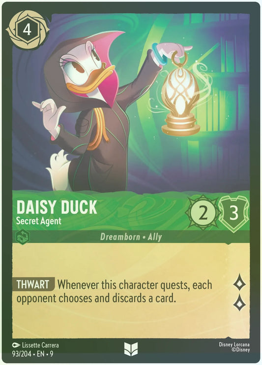 Daisy Duck - Secret Agent Foil