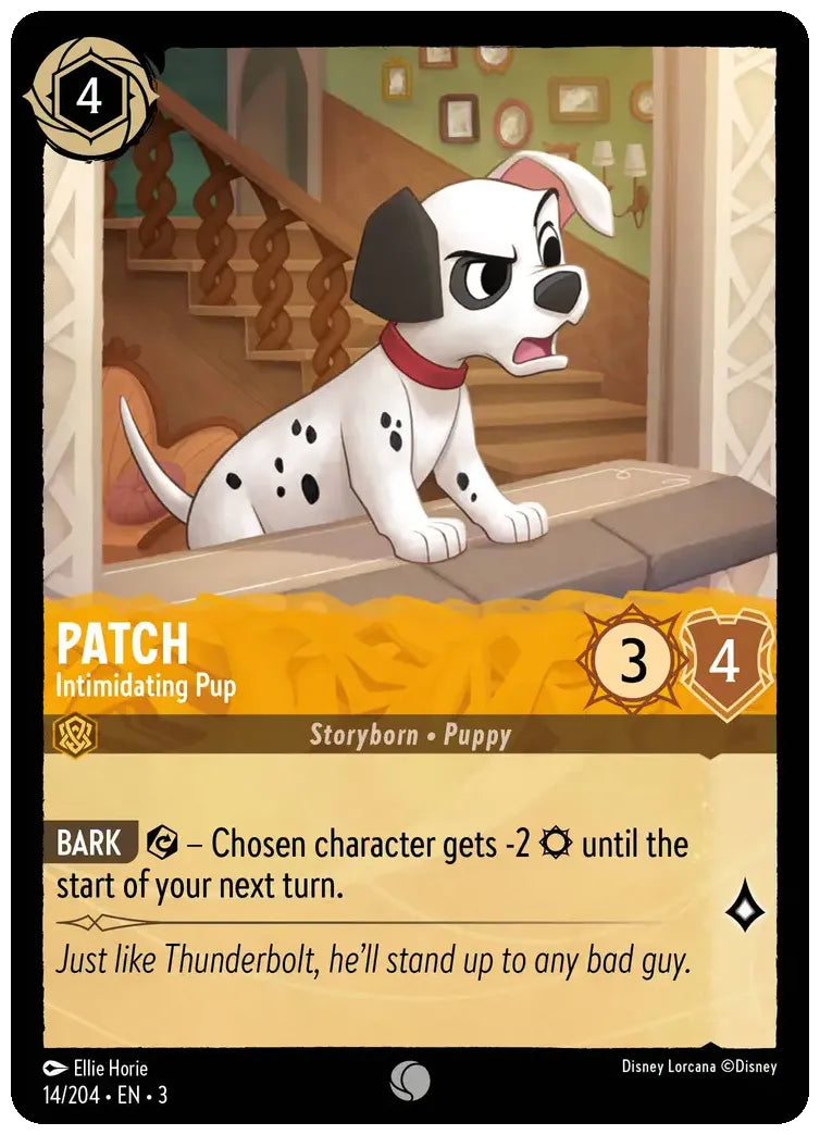 Patch - Intimidating Pup
