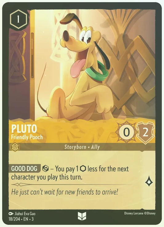 Pluto - Friendly Pooch Foil