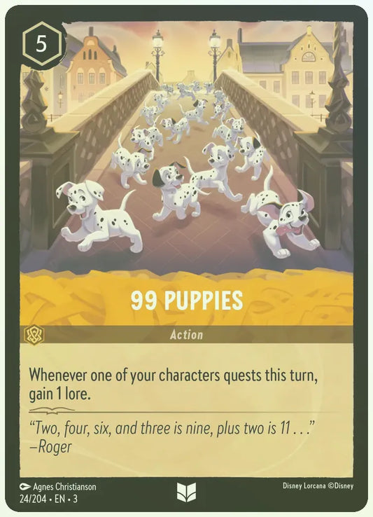 99 Puppies Foil