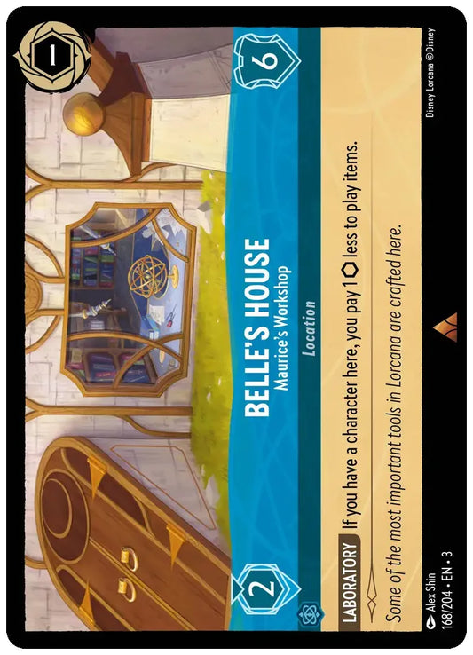 Belle's House - Maurice's Workshop