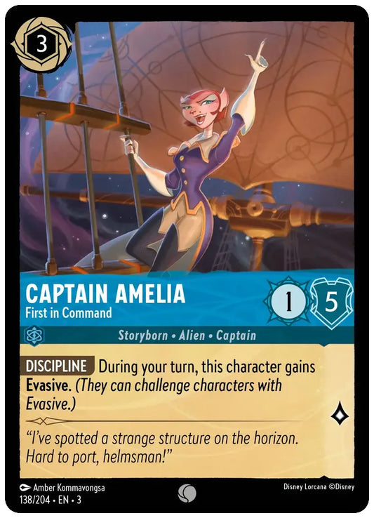 Captain Amelia - First in Command