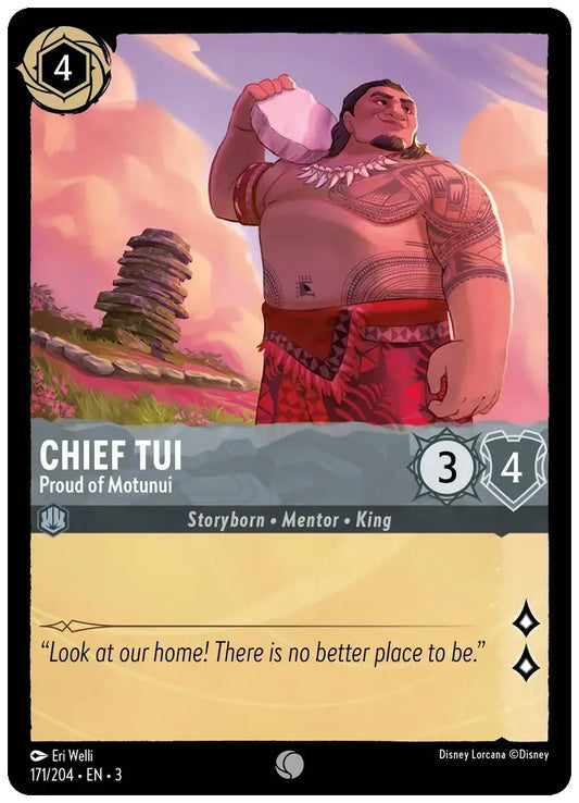 Chief Tui - Proud of Motunui