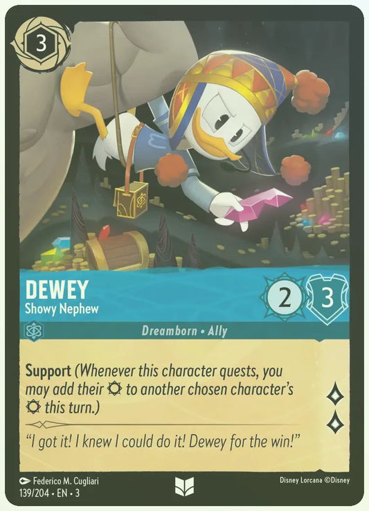 Dewey - Showy Nephew Foil