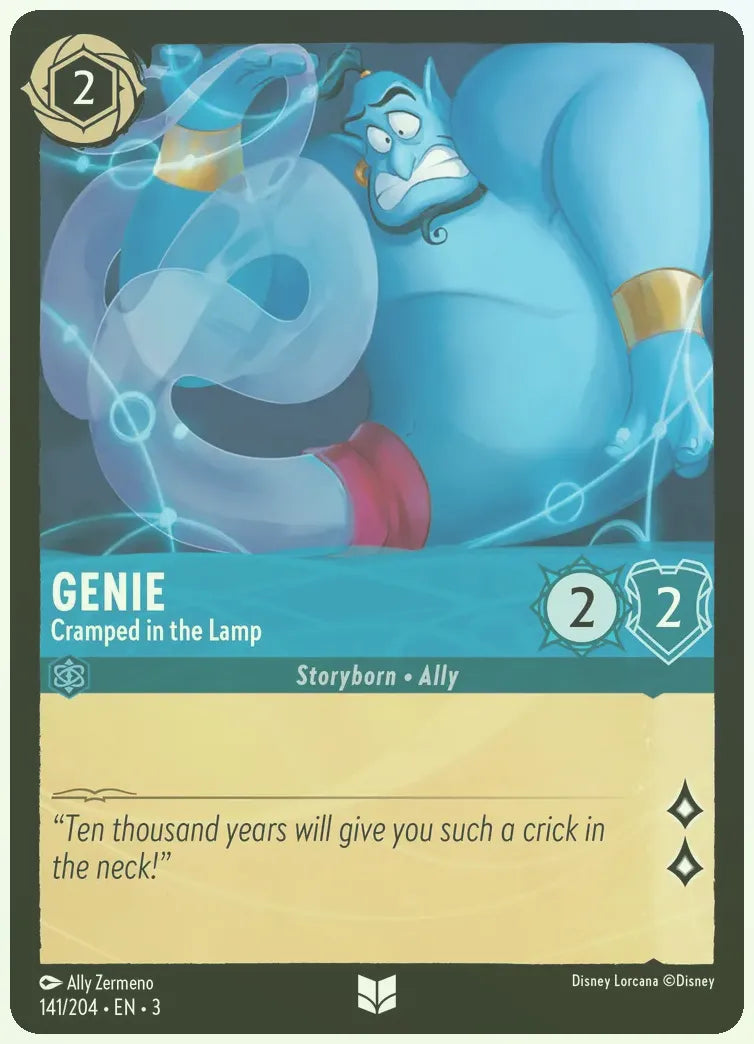 Genie - Cramped in the Lamp Foil