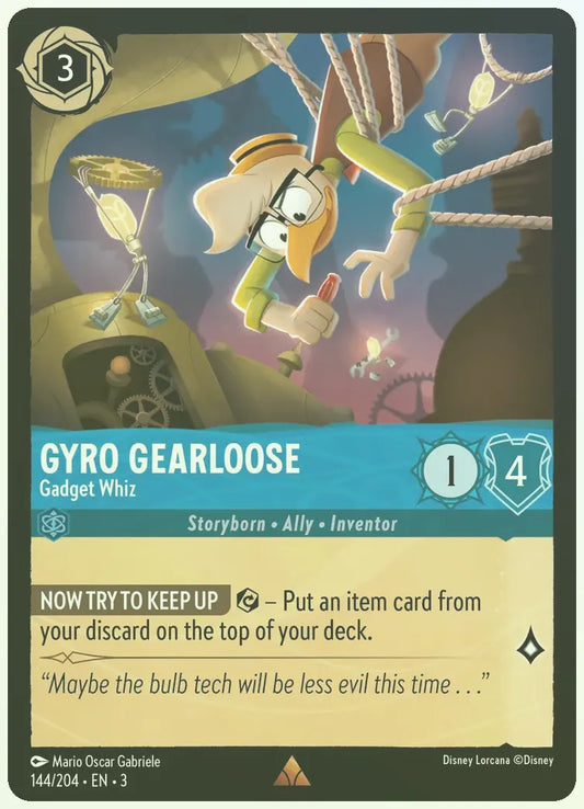 Gyro Gearloose - Gadget Whiz Foil