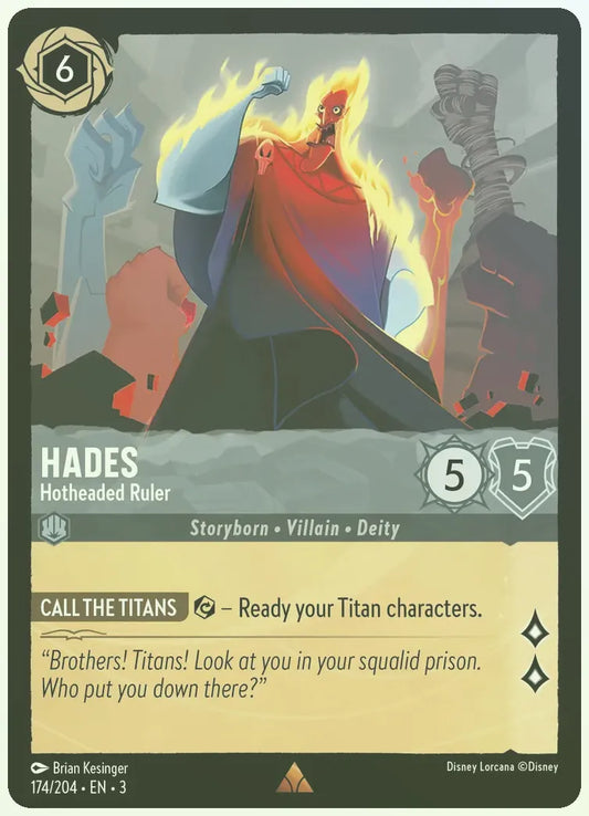 Hades - Hotheaded Ruler Foil