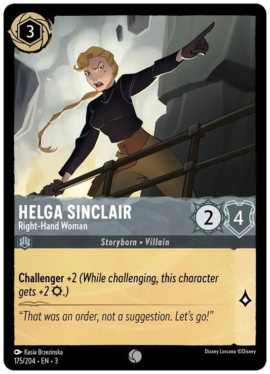 Helga Sinclair - Right-Hand Woman