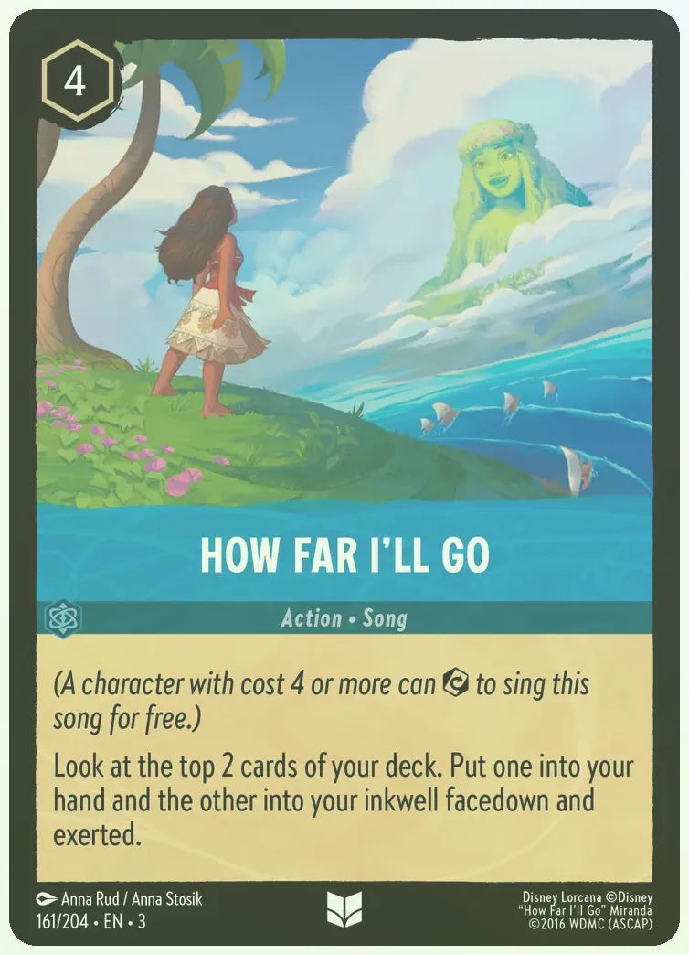 How Far I'll Go Foil